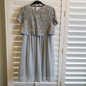 Sequined Maternity Dress